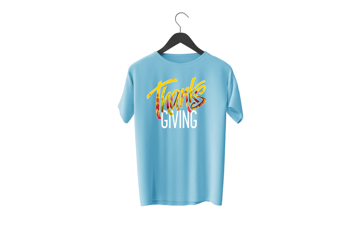 Thankful & Cozy Printed T-Shirts for Thanksgiving || Thanksgiving T-Shirt Collection