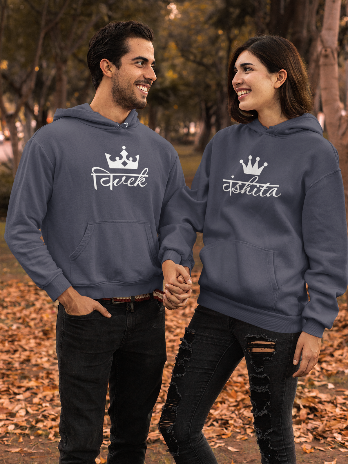 Cozy Together Couple Hoodies for Every Occasion Printed and customized Designs ||Together in Style Couple Hoodies Collection