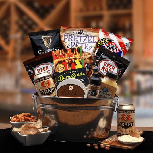 Gift Basket Beer Lovers Gift Pail - Gifts for men