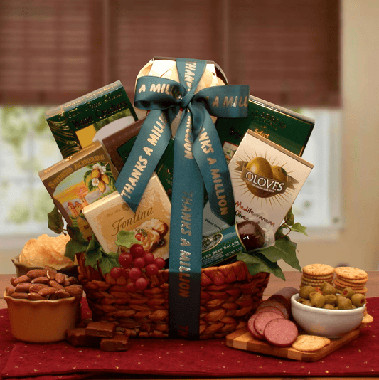 A Gourmet Thank You Gift Basket - corporate gift - thank you gift