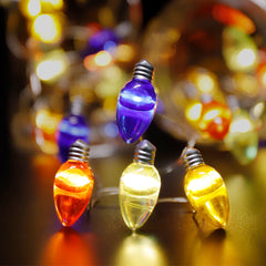 Wholesale Four-Color Bulb String Lights Mini Christmas Lights