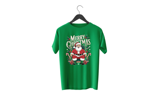 MerryTees Christmas T-Shirts for the Holidays Printed Christmas Design || Holiday T-Shirts Collection