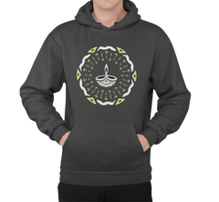 Cultural Comfort Diwali Men's Hoodies || Festive Fusion Diwali Inspired Men's Hoodies