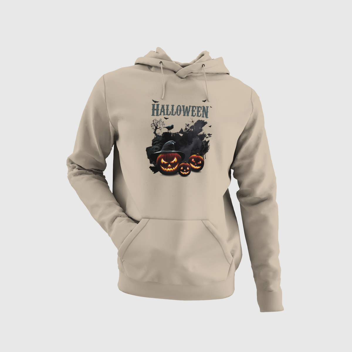 Raven's Haunt Hoodies Halloween Hoodies Designs | Casual Comfort, Cool Cotton Vibes, Halloween Hoodies