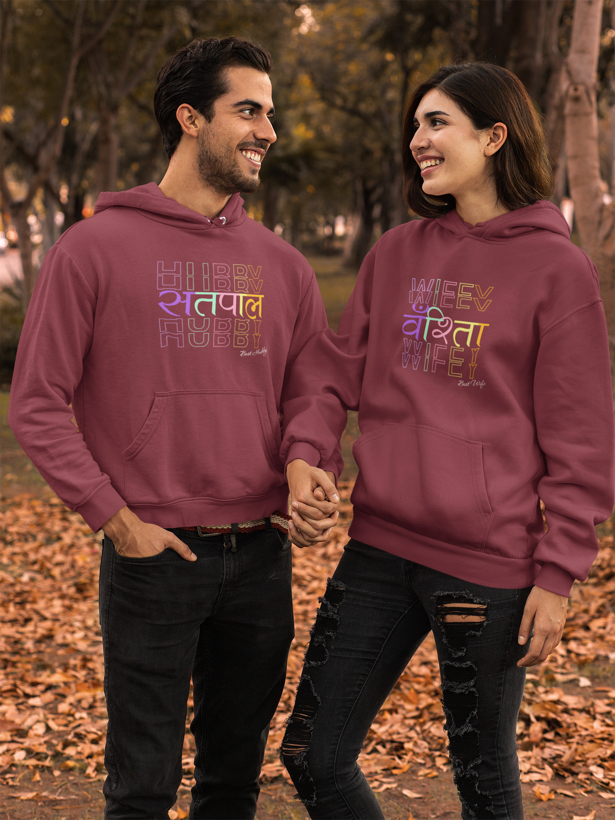 His & Hers Hoodies Uniting Love and Fashion Couple Hoodies Printed and customized Designs ||Together in Style Couple Hoodies Collection