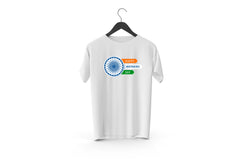 Happy Independence Day Flag Design Printed Tshirt | Indian Flag, Proud To Be, Bharat World Market Special Tshirt