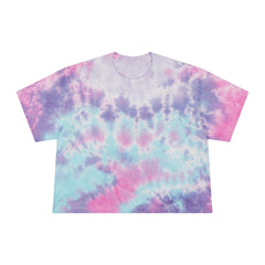 Women's Cotton Tie-Dye Crop Top