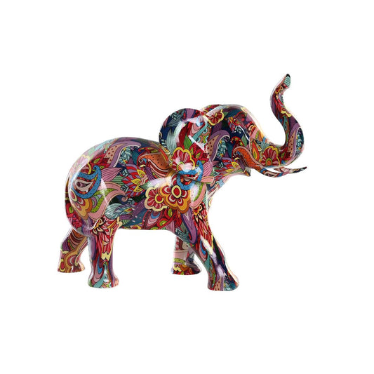 Decorative Figure DKD Home Decor Elephant Resin Modern (32 x 14,50 x