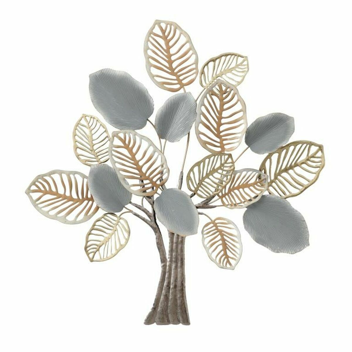 Wall Decoration DKD Home Decor Tree Metal Multicolour Modern (96 x 7,6