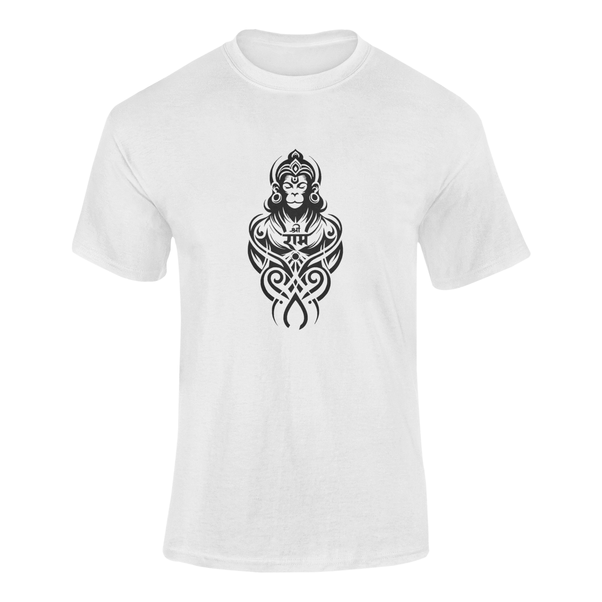 Hanuman Strength T-Shirts for Men || Lord Hanuman Men's T-Shirts Collection