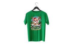 Santa & Stag  Christmas T-shirts Printed Christmas Design ||  Holiday T-Shirts Collection