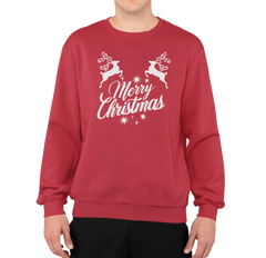 Merry & Bright Men’s Christmas Sweaters  Printed Christmas design  || Ultimate Christmas Sweaters for Men