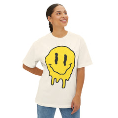 Women's Oversized T-Shirt | Smile Printed Design T-Shirt