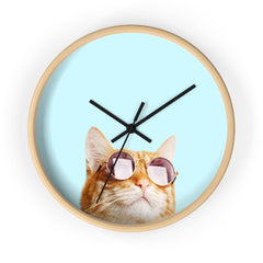 Cat is Alway's Right Wall clock