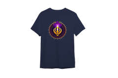 Turbaned Trend Khanda Classic Printed  Design for Sikhs || Sikh Style Inspired T-shirts