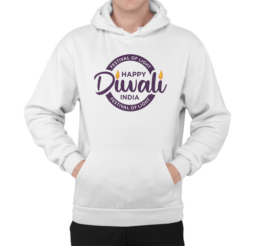 Diwali Vibes Traditional Men's Hoodies with a Modern Twist|| Festive Fusion Diwali Inspired Men's Hoodies