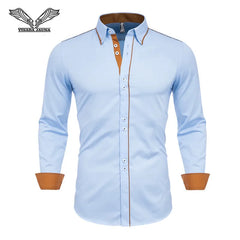 Mens Long Sleeve Shirt Dress Up Professional Shirt Long Sleeve Mens