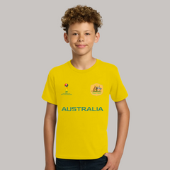 Australia Football Team Fan T-Shirt For Boys/Youth – 2026 Football World Cup TShirt
