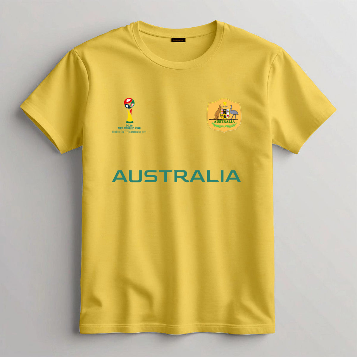 Australia Football Team Fan T-Shirt – 2026 Football World Cup TShirt