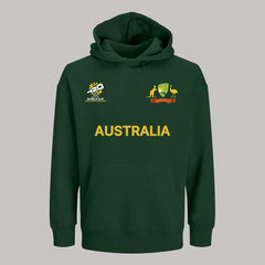 Australia Cricket Team Fan Jersey Hoodie for Cricket World Cup 2026  | Australian Cricket Team Male & Female Fan Hoodies