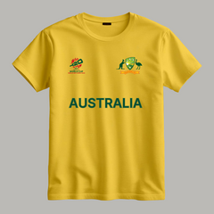 Cricket World Cup 2026 Australia Team Fan T-Shirt |  Male & Female Fan Jersey