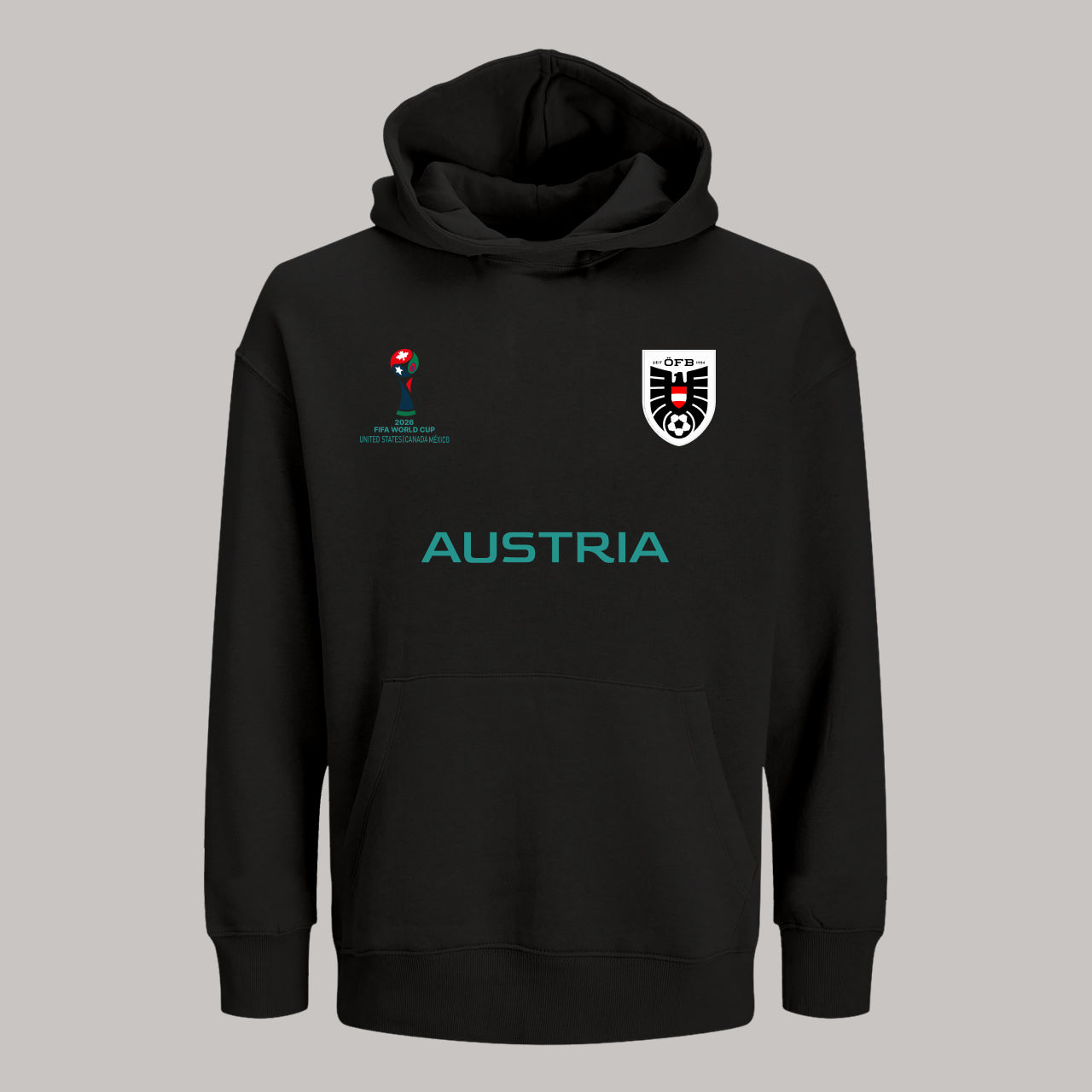 Austria Soccer Team Fan Hoodie – 2026 World Cup Football Sweatshirt