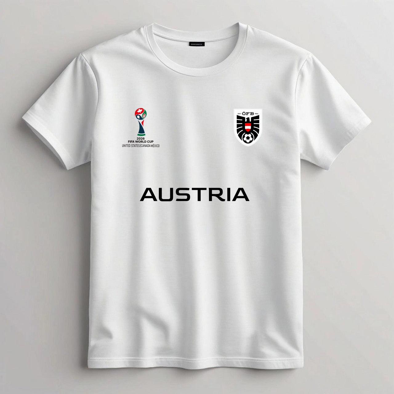 Austria Football Team Fan T-Shirt – 2026 Football World Cup TShirt