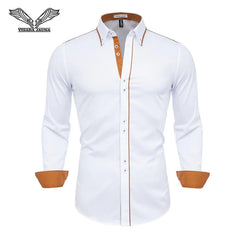 Mens Long Sleeve Shirt Dress Up Professional Shirt Long Sleeve Mens