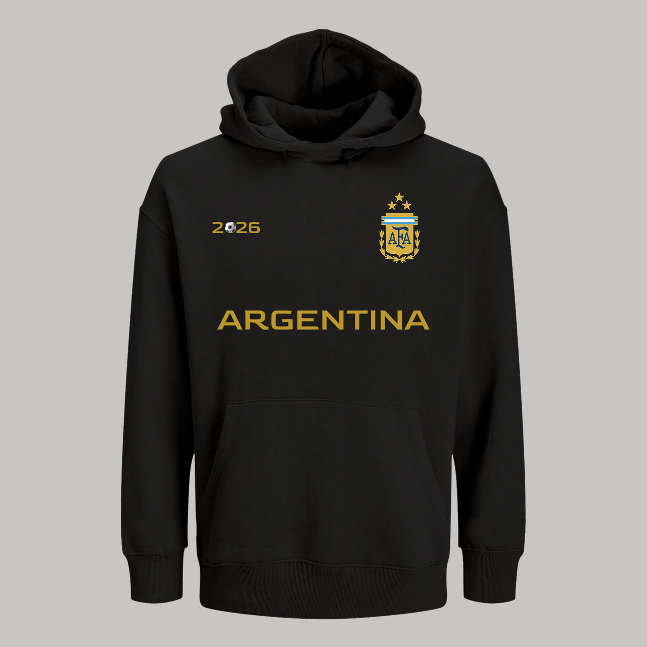 Argentina Soccer Team Fan Hoodie – 2026 World Cup Football Sweatshirt