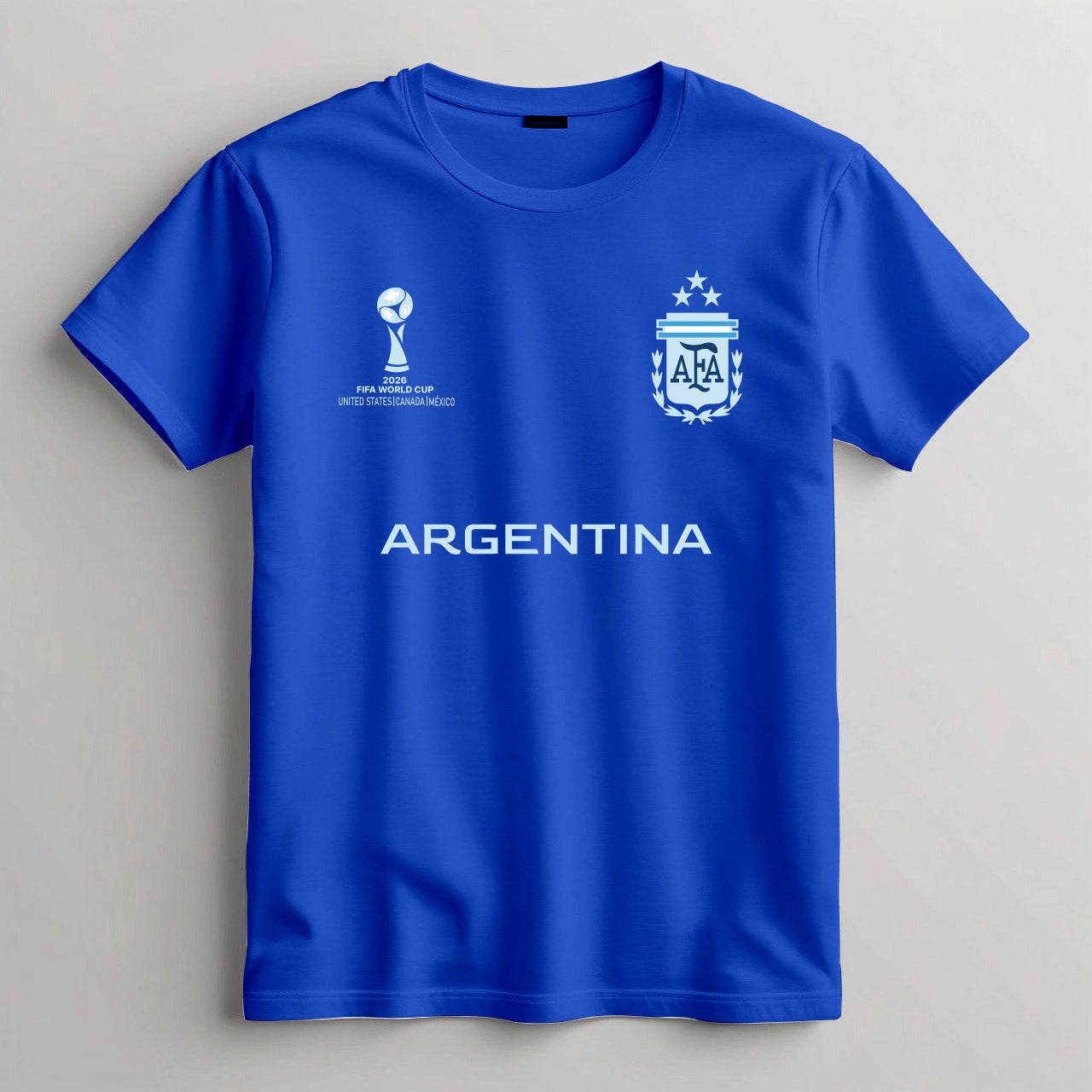 Argentina Football Team Fan T-Shirt – 2026 Football World Cup TShirt