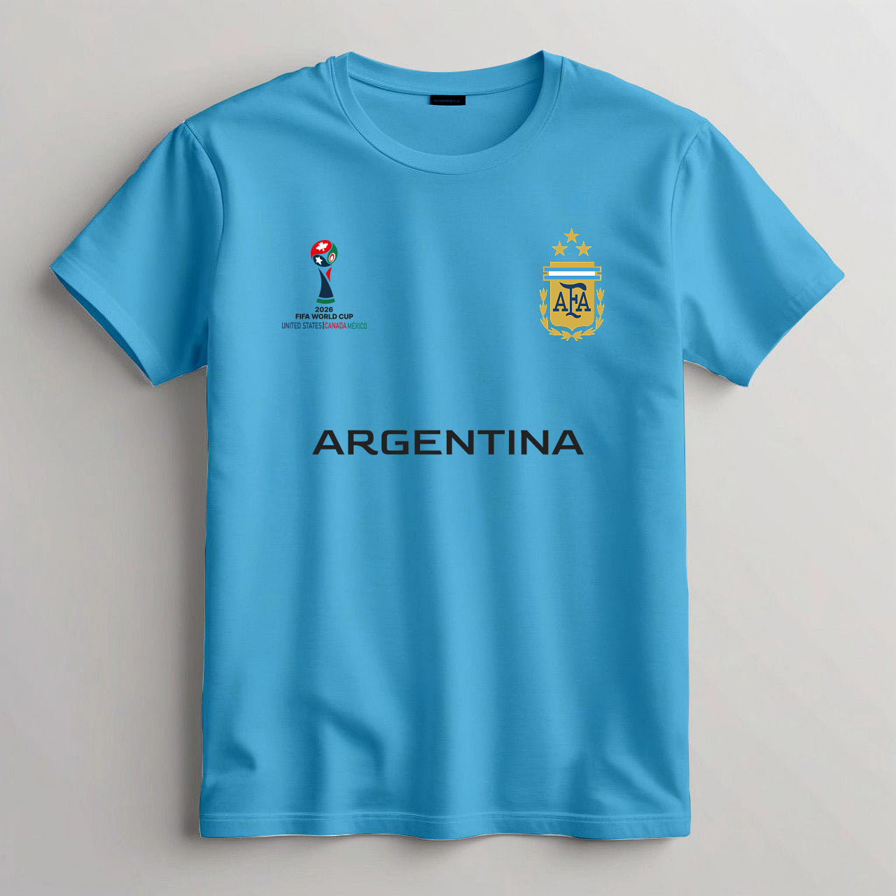 Argentina Football Team Fan T-Shirt – 2026 Football World Cup TShirt