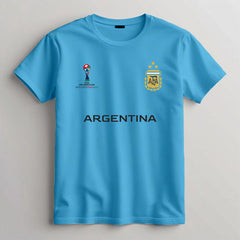 Argentina Football Team Fan T-Shirt – 2026 Football World Cup TShirt