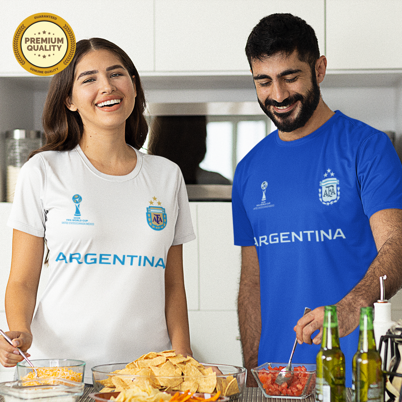 Argentina Football Team Fan T-Shirt – 2026 Football World Cup TShirt