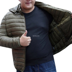 Autumn Winter Men Jackets 10XL Bust 164cm 5XL 6XL 7XL 8XL 9XL Plus