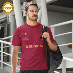 Belgium Football Team Fan T-Shirt – 2026 Football World Cup TShirt