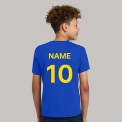 Brazil Football Team Fan T-Shirt For Boys/Youth – 2026 Football World Cup TShirt