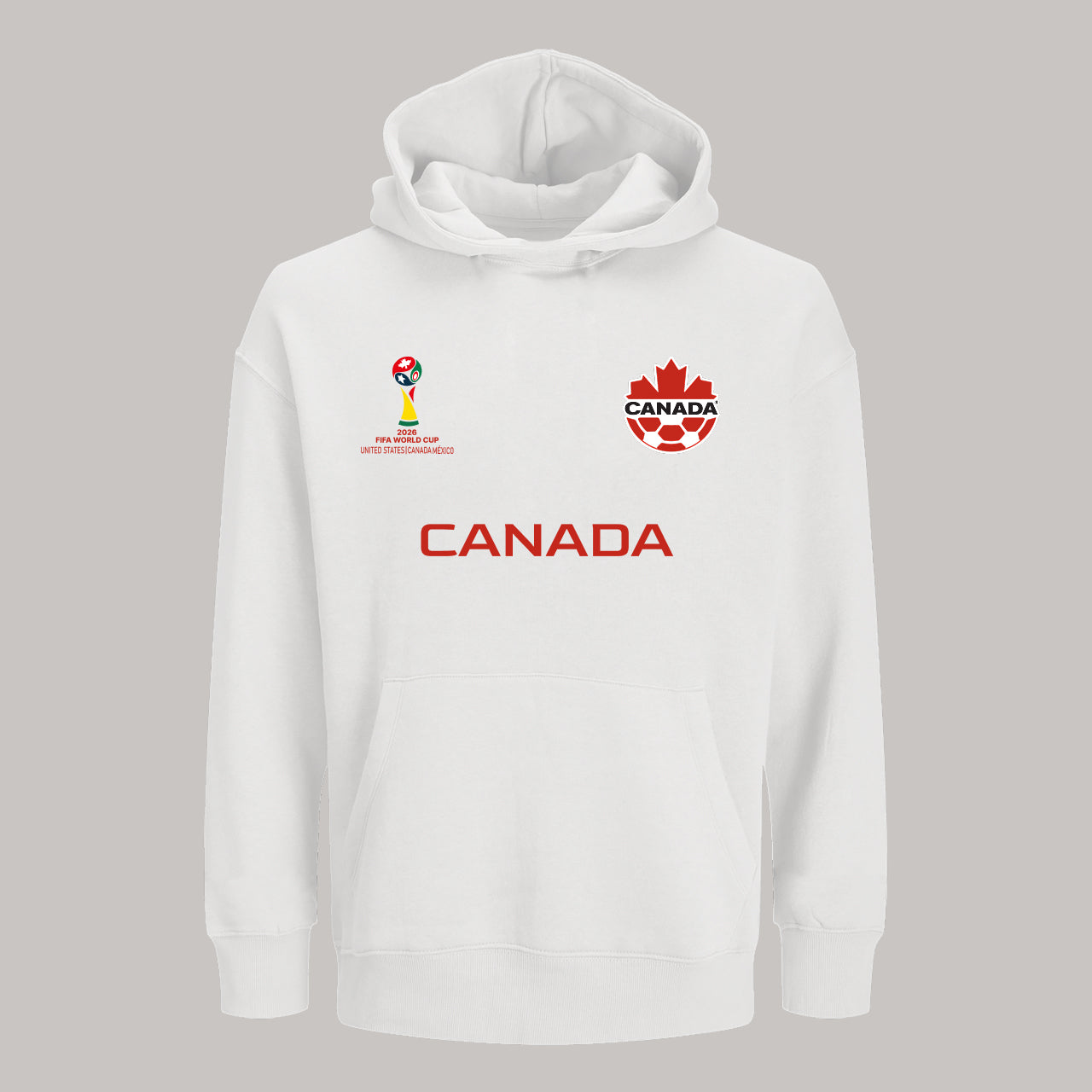 Canada Soccer Team Fan Hoodie – 2026 World Cup Football Sweatshirt