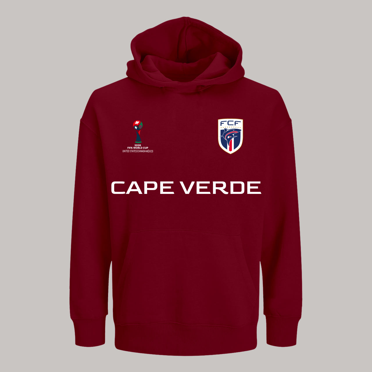 Cape Verde Soccer Team Fan Hoodie – 2026 World Cup Football Sweatshirt