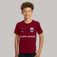 Cape Verde Soccer Team Fan T-Shirt For Boys/Youth – 2026 Football World Cup TShirt