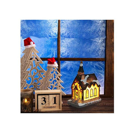 Christmas Decoration Resin Small Church