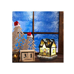 Christmas Decoration Resin Small House