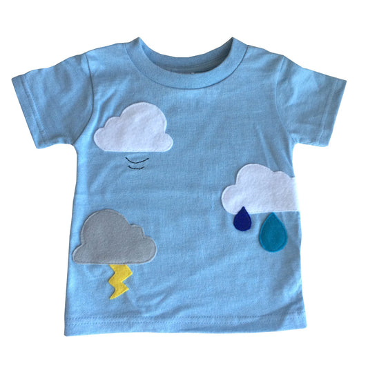 Aloha Rainbow - Kids Baby Blue Shirt – Boys or Girls