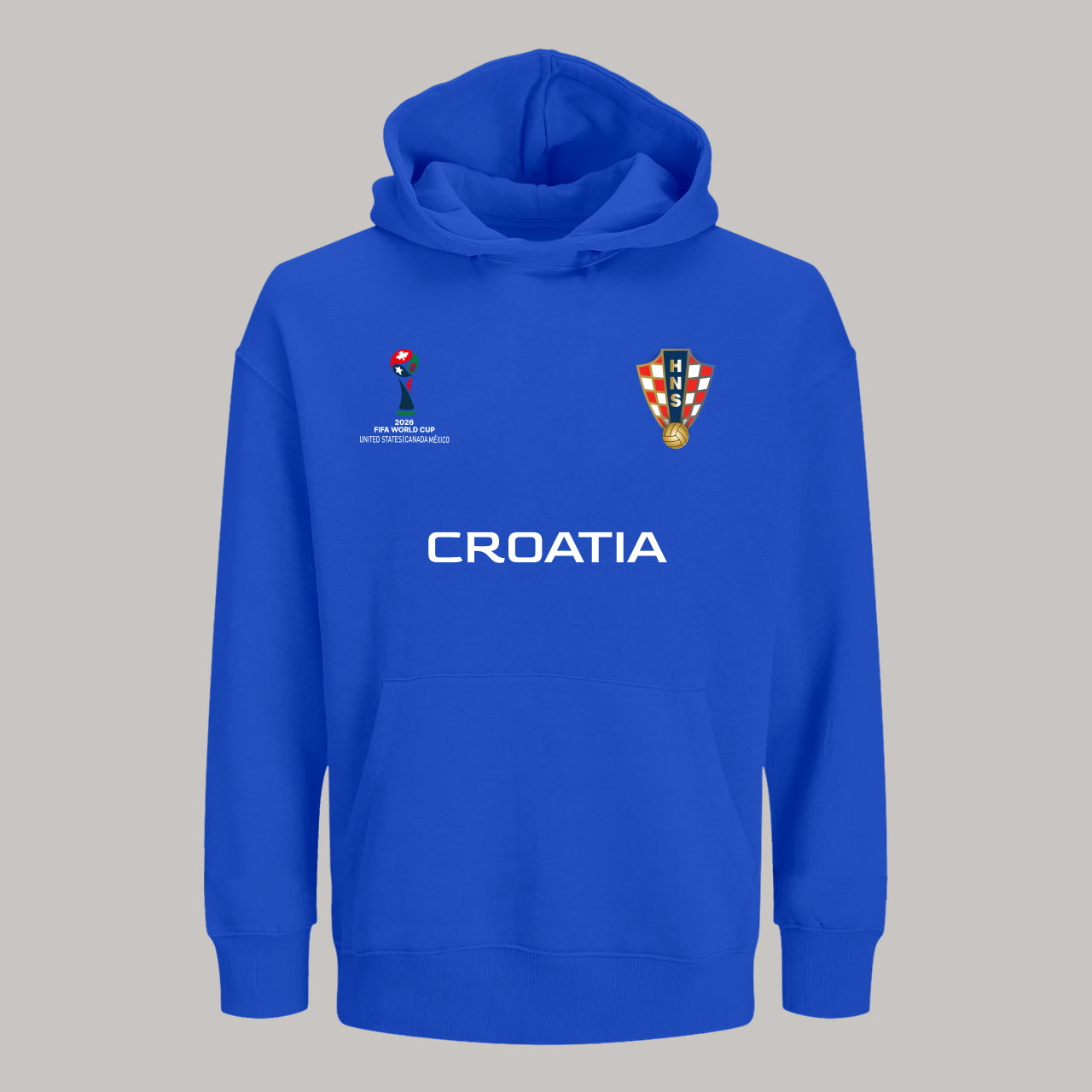 Croatia Soccer Team Fan Hoodie – 2026 World Cup Football Sweatshirt
