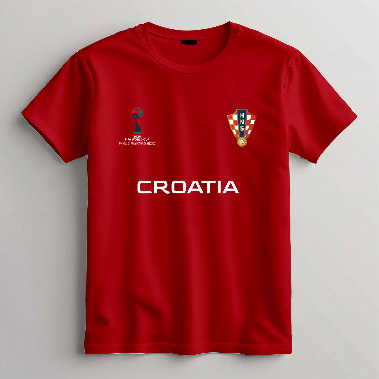 Croatia Football Team Fan T-Shirt – 2026 Football World Cup TShirt