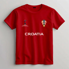 Croatia Football Team Fan T-Shirt – 2026 Football World Cup TShirt