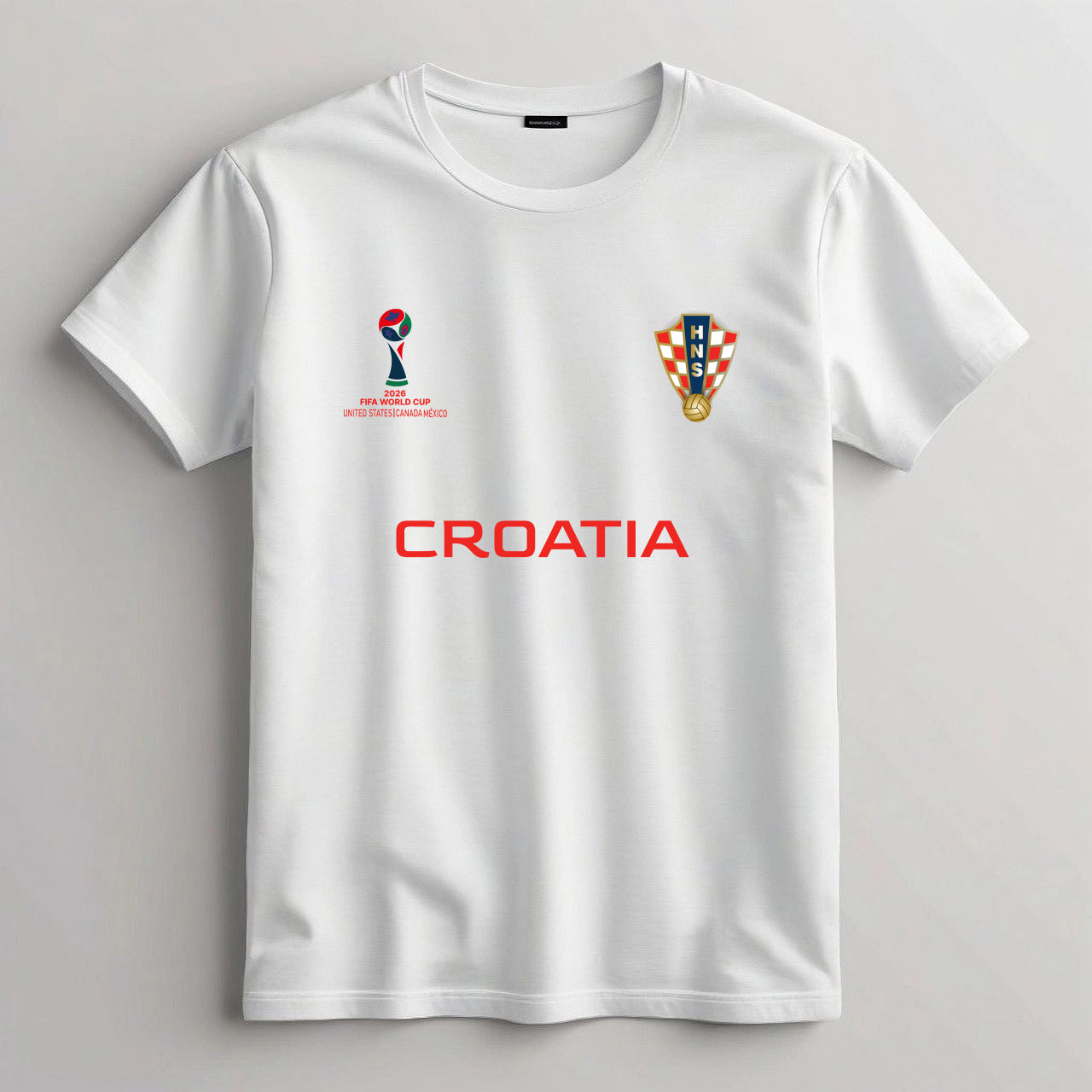 Croatia Football Team Fan T-Shirt – 2026 Football World Cup TShirt