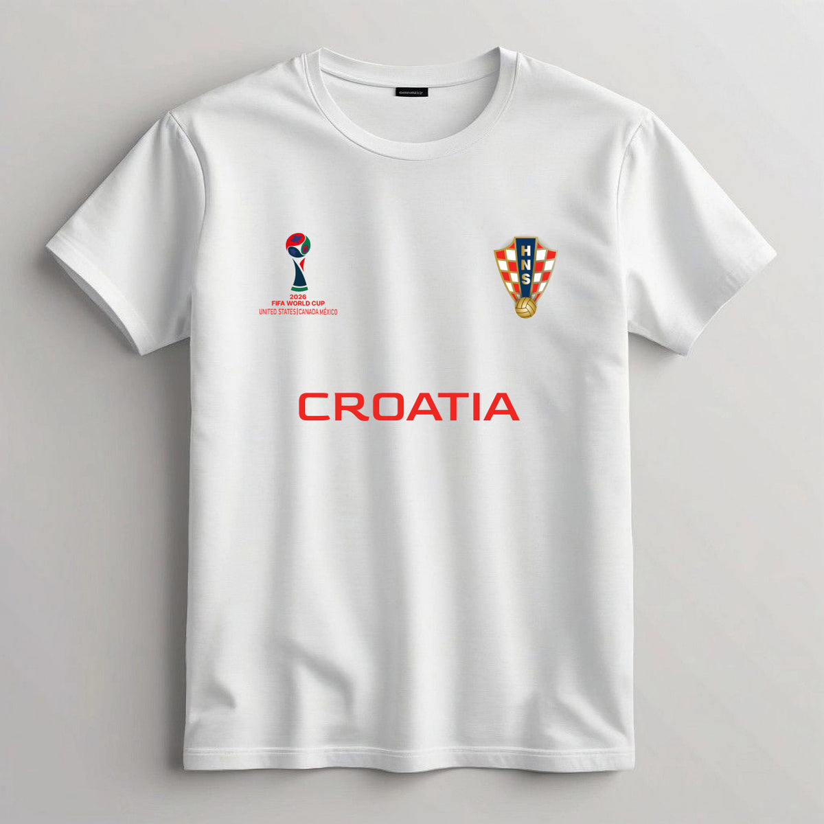 Croatia Football Team Fan T-Shirt – 2026 Football World Cup TShirt