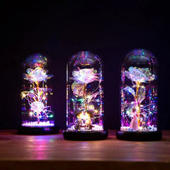 Led Enchanted Galaxy Rose Decor