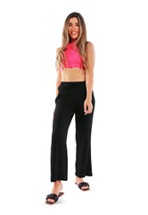 Drawstring Casual Lounge Wide Pants