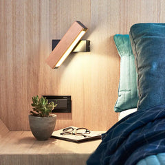 Wooden LED Wall Lamp Modern